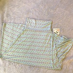 LulaRoe Azure Maxi Skirt XS NWT